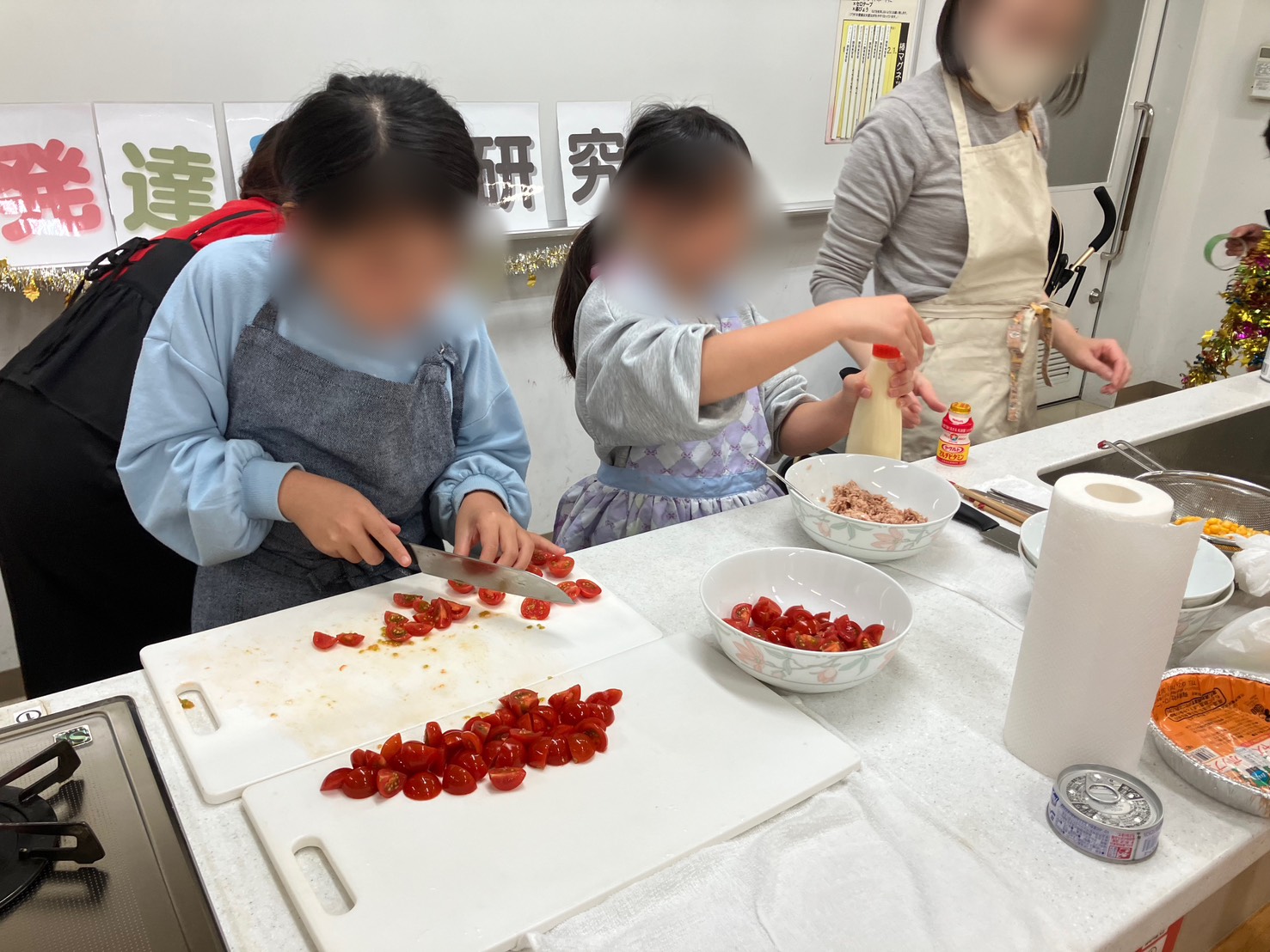 発達凸凹クリスマス交流会クッキング